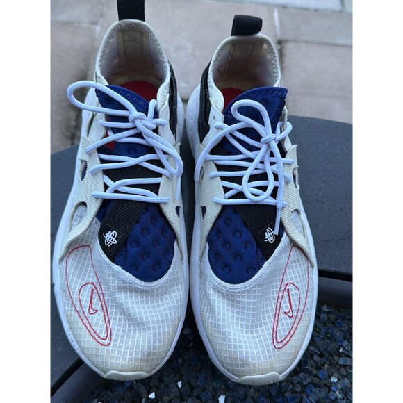 Nike Men Huarache Type Summit White Sneakers Size 11 - Picture 1 of 7